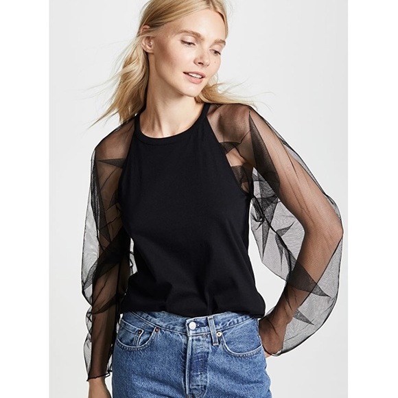 EUC See By Chloe Mesh Top - Picture 2 of 9